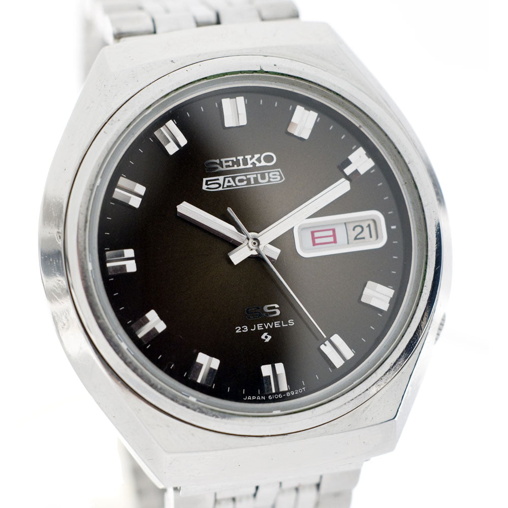 for sale Seiko 5 Actus SS brown 1975 | Watch & Vintage