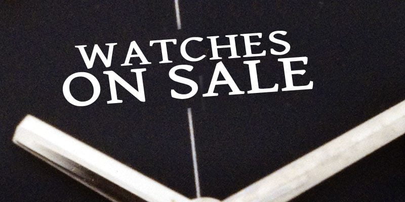 Watches on sale