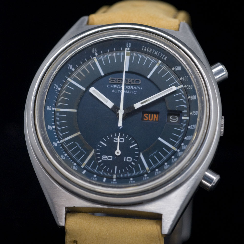 Seiko 6139-7070 automatic chronograph, 1976 | Watch & Vintage