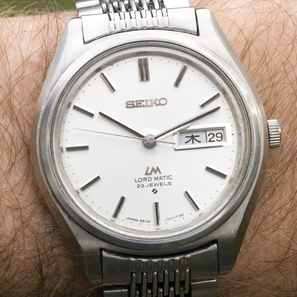 Seiko LM Lord Matic 5606-7070, 1970 | Watch & Vintage