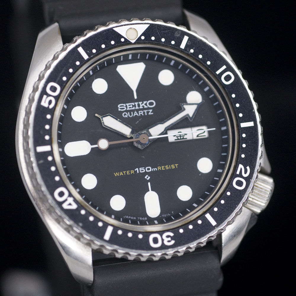 Watch fitted with a Seiko 7548 movement | Watch & Vintage