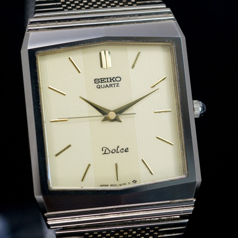 Seiko Dolce 9521-5170 quartz, 1985 | Watch & Vintage