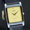 Montre Seiko Dolce Quartz 7321-5730, 1987 - Boîtier Tungstène, Bracelet Cuir - Occasion Excellent état