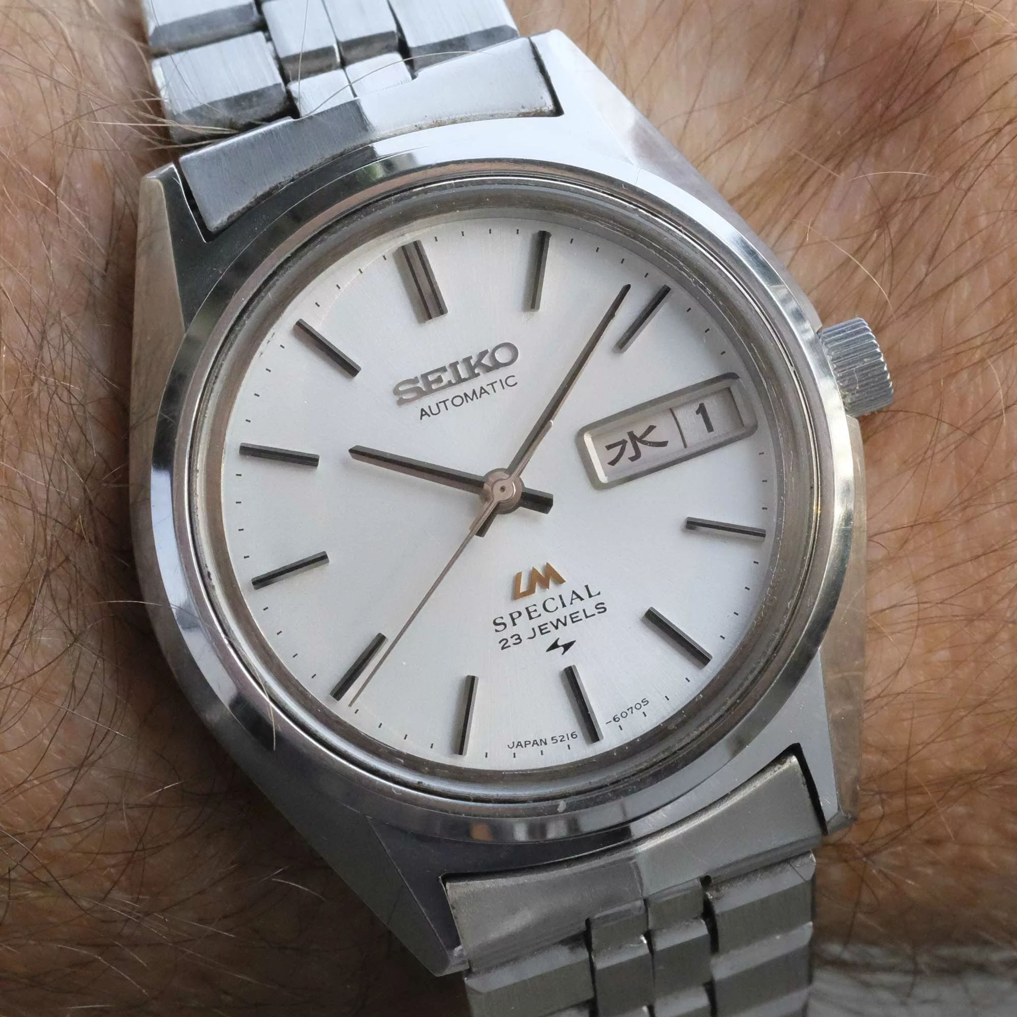 Seiko LM Special 5216-6050, 1973 | Watch & Vintage