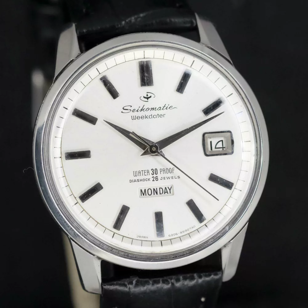 Seiko Seikomatic Weekdater 6206-8990