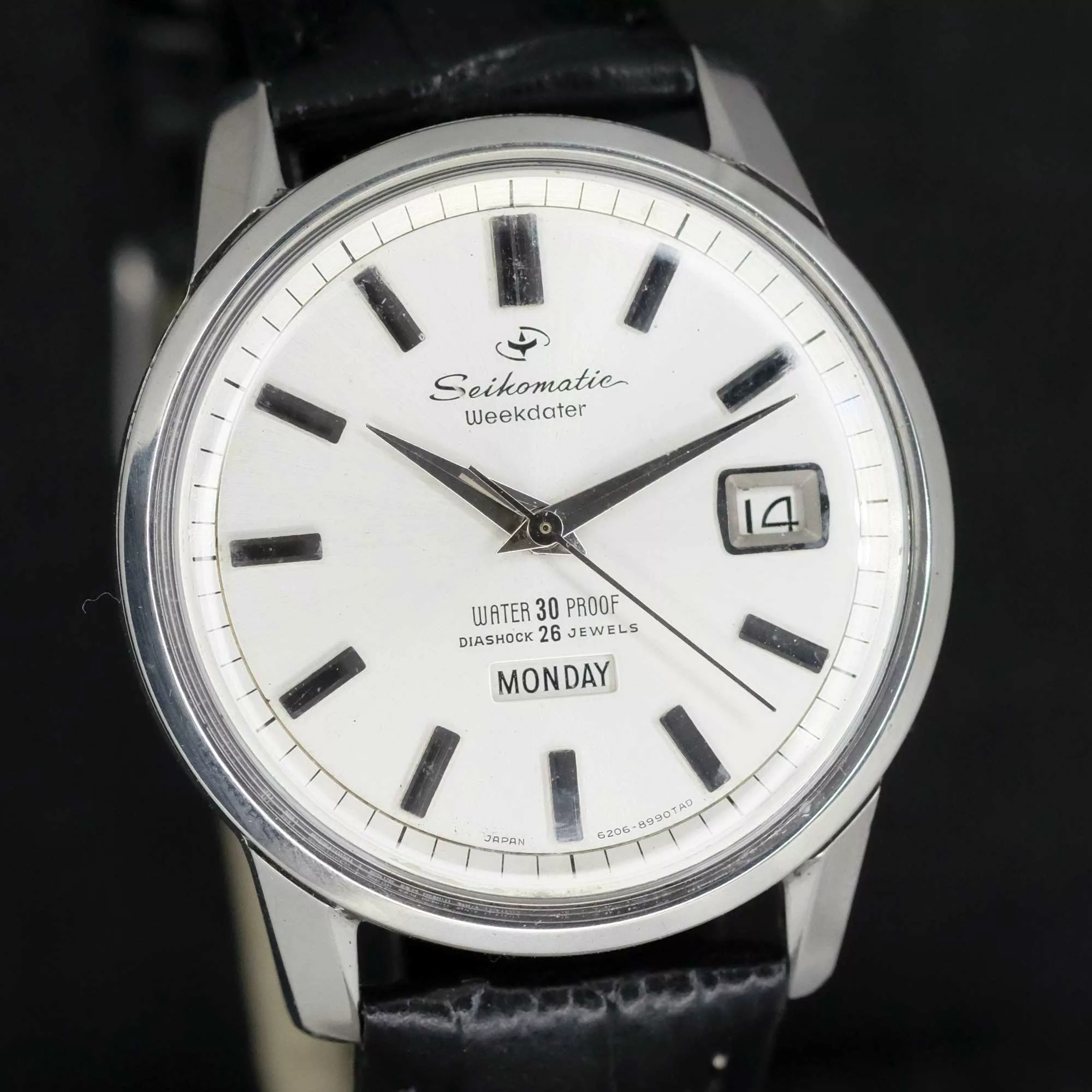 Seiko Seikomatic Weekdater 6206-8990