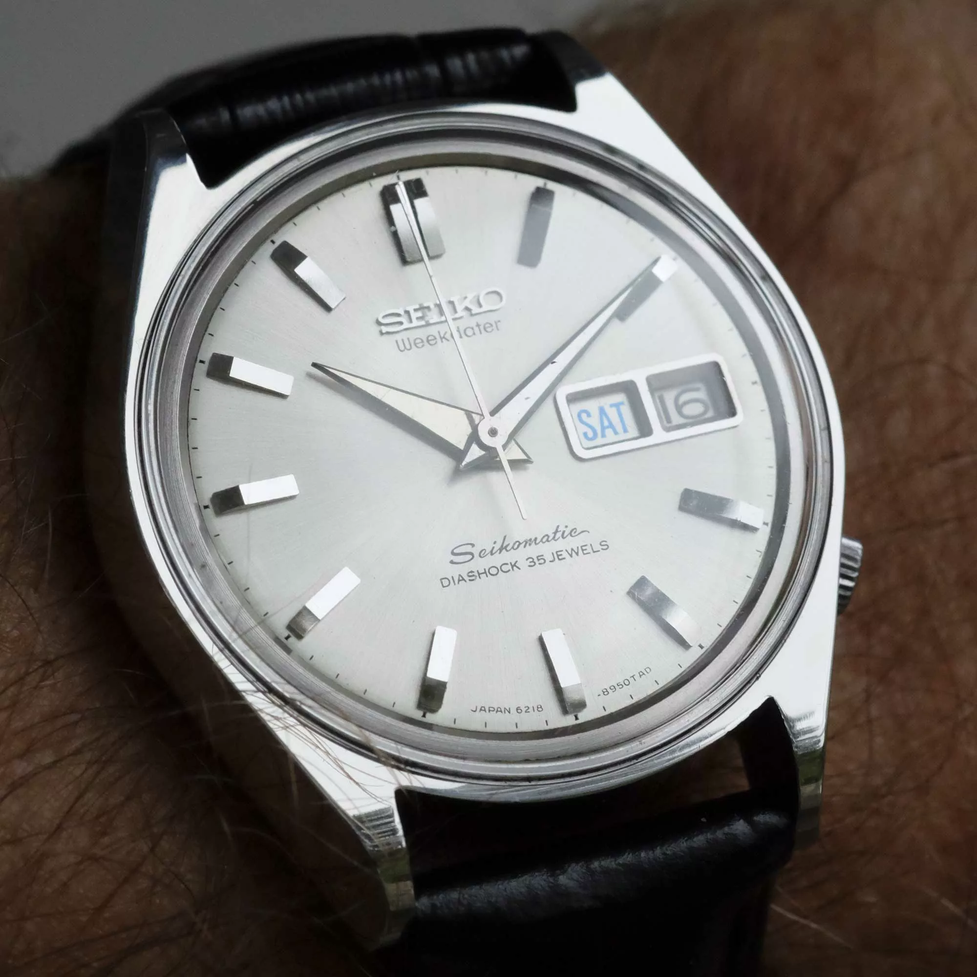 Seiko Seikomatic Weekdater 6218-8950, 1965 – Bild 7