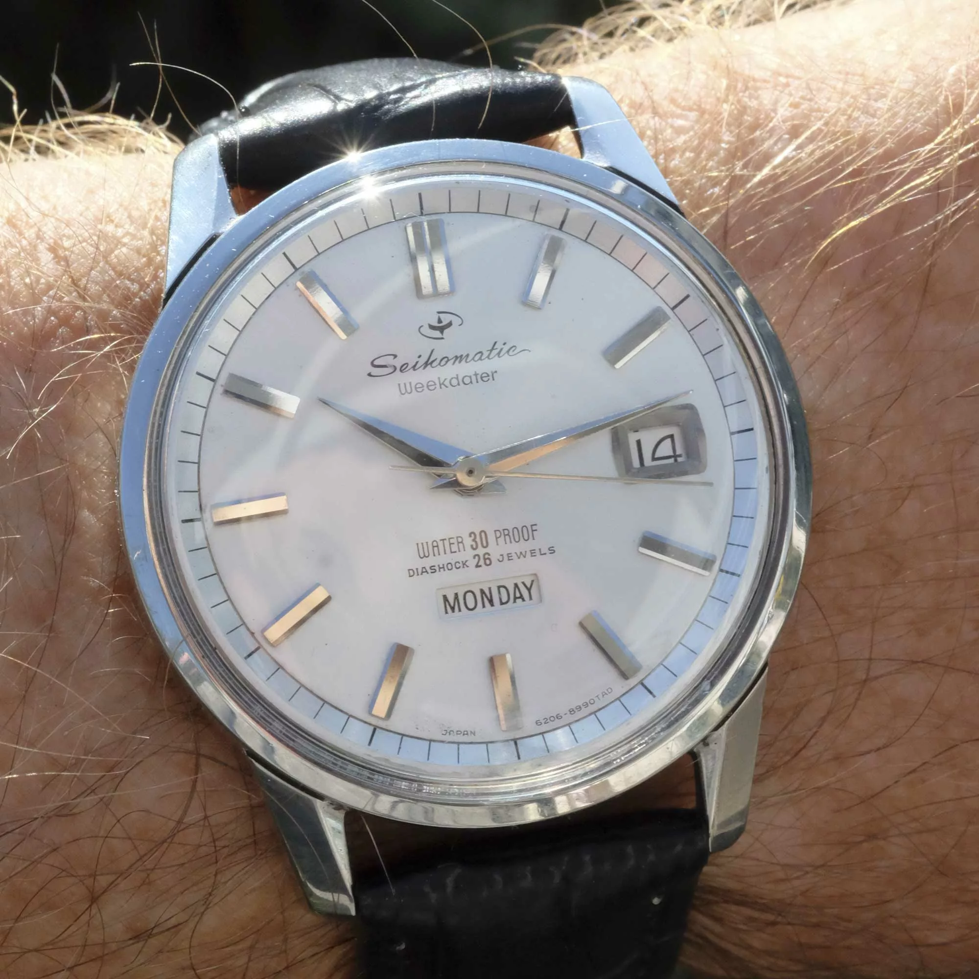 Seiko Seikomatic Weekdater 6206-8990, 1964 – Bild 7