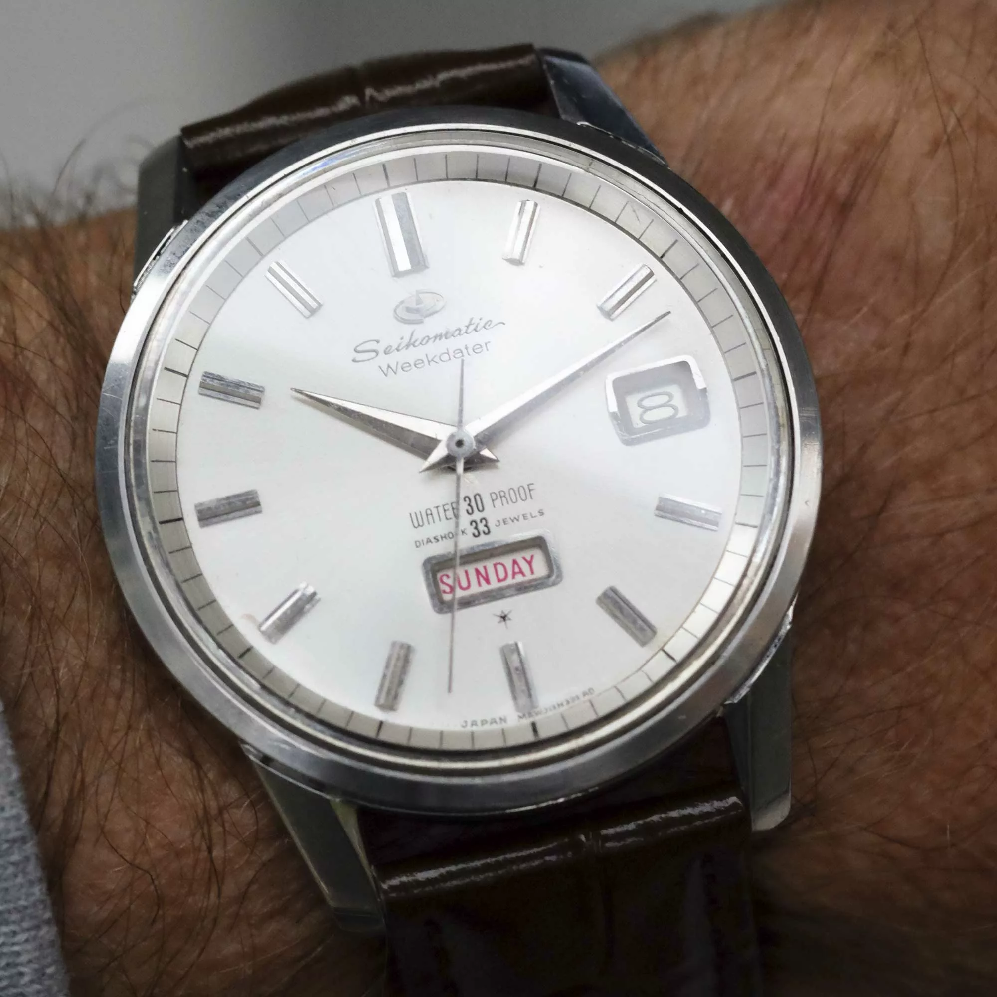 Seiko Seikomatic Weekdater J13080, 1963 – Bild 8