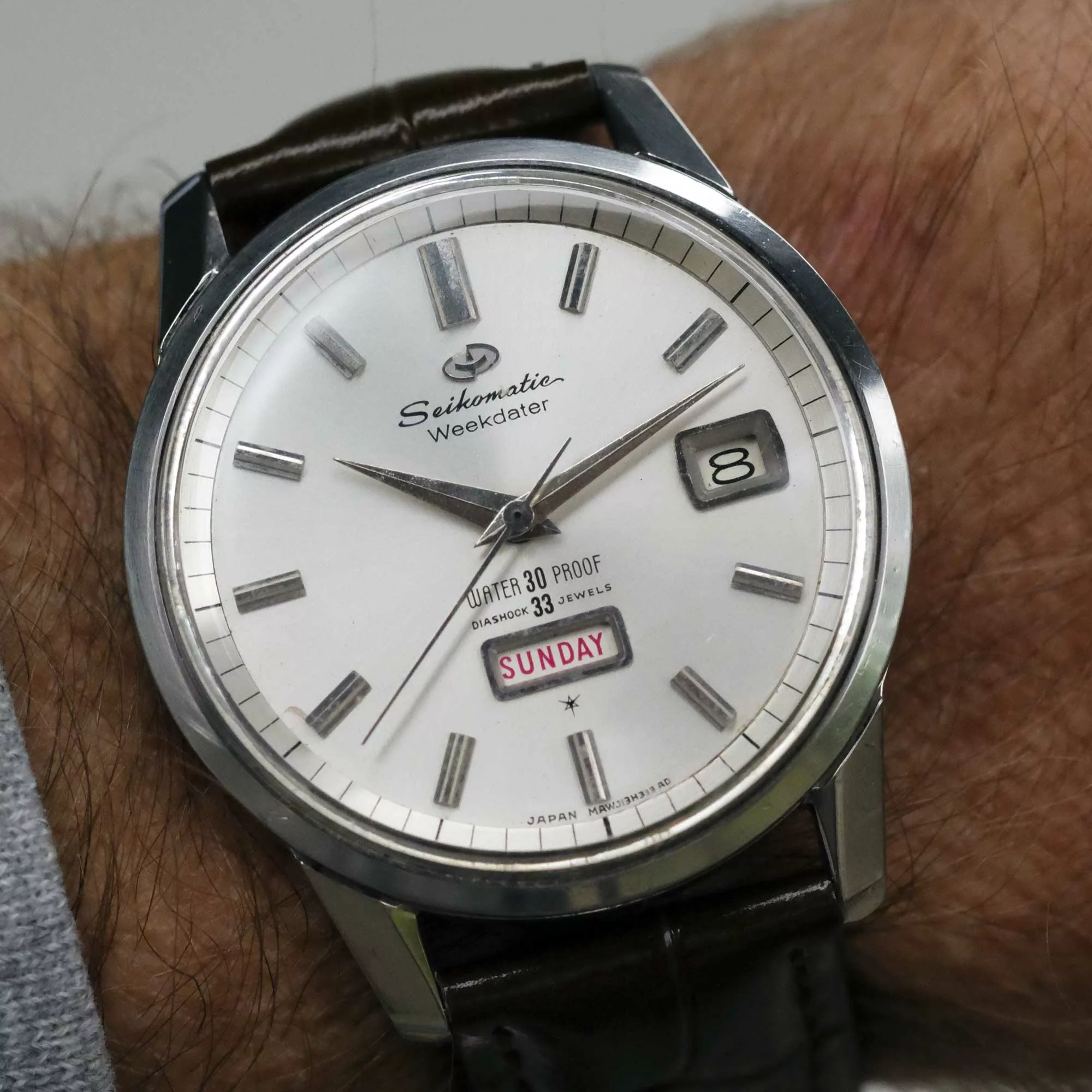 Seiko Seikomatic Weekdater J13080, 1963 – Bild 7